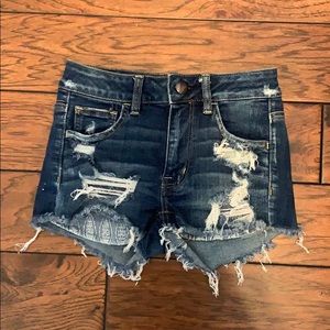 American eagle denim shorts
